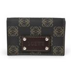  Loewe футляр для карточек / ячейка для монет LOEWE кожа дыра грамм Brown 