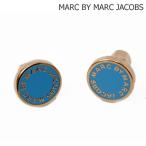MARC BY MARC JACOBS マークバイマークジェイコブス ピアス アクセサリー ロゴ ディスク スタッズ BONNIE BLUE/ブルー M0002772爆買