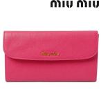 ショッピングmiumiu ミュウミュウ 財布 miumiu　長財布　3折　MADRAS/マドラス　PEONIA/ペオニア　5M1420