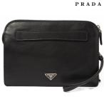 PRADA プラダ クラッチバッグ/トラベルポーチ　VR0051　VITELLO CITY/カーフブラック　NERO/ブラック爆買