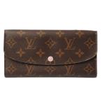 ルイヴィトン 財布 LOUIS VUITTON 長財布 ポルトフォイユ・エミリー M61289 ローズ・バレリーヌモノグラム爆買