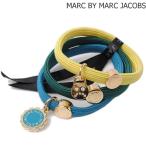 マークバイマークジェイコブス ヘアアクセサリー/3連バングル MARC BY MARC JACOBS ヘアゴム ポニー ロゴ/ターコイズマルチ M0006460