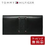ショッピングHILFIGER トミーヒルフィガー TOMMY HILFIGER 財布 メンズ 長財布 二つ折り 本革 財布 ブラック 黒 31TL19X017-001 0092-5640 01 プレゼント ギフト