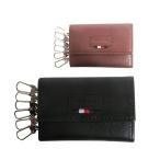 トミーヒルフィガー キーケースカーフレザー 31TL170001 Gus キーケース