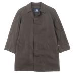  хорошая вещь VBURBERRY LONDON Burberry London шелк . с хлопком подкладка подкладка в клетку соотношение крыло покрой пальто с отложным воротником 90-165-4 стандартный товар 