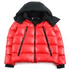 極美品○MONCLER モンクレール 2022年製 H20911A00197 5950K ZUBAIR ロゴワッペン付き フーデッド ダウンジャケット 2 正規品 メンズ