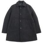 極美品○MACKINTOSH PHILOSOPHY マッキントッシュフィロソフィー H1C28-475-08 ロゴボタン メルトンコート 38 (細身) 正規品 メンズ