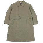 ショッピングバーバリー 極美品○Burberrys バーバリー ヴィンテージ WR050-902-79 ベルト付き 比翼仕立て 裏地ノバチェック柄 ステンカラーコート 160 メンズ