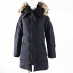 良品◎CANADA GOOSE カナダグース 2302JL MACKENZIE PARKA マッケンジーパーカ ファー・フード付き ダウンコート ネイビー M 国内正規品