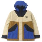 ショッピングロエベ 美品○LOEWE ロエベ H2108161NU Eye LOEWE Nature ELN PARKA JACKET ロゴ刺繍 カラーブロック マウンテンパーカー XS 正規品 メンズ