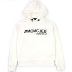 ショッピングmoncler 未使用品△MONCLER GRENOBLE モンクレール グルノーブル 2022年製 ロゴ プルオーバー フーディー パーカー アイボリー S 正規品 メンズ