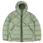 極美品□MONCLER モンクレール 21-22AW REYNAUD フーデッド ダウンジャケット セージグリーン 0 ハンガー・ガーメント付き 正規品 メンズ