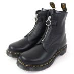 未使用品☆Dr.Martens ドクターマーチン 32054001 1460 PASCAL パスカル フロントZIP  レザー ショートブーツ ブラック UK5 レディース
