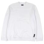 極美品□FENDI フェンディ FY1079 コットン100% ロゴエンボス 長袖 トレーナー スウェットシャツ ホワイト XL イタリア製 正規品 メンズ