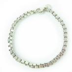  прекрасный товар *TIFFANY&amp;Co. Tiffany венецианский 925 браслет аксессуары браслет серебряный сумка для хранения имеется масса 16.1g женский 