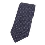  не использовался товар ^EMPORIO ARMANI Emporio Armani 340075 шелк 100% точка рисунок галстук темно-синий UNI с коробкой Италия производства стандартный товар мужской 