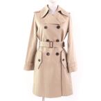 ショッピングバーバリー 美品☆BURBERRY LONDON バーバリーロンドン ウールライナー付 裏地ノバチェック柄 トレンチコート ベージュ 38 日本製 正規品 レディース