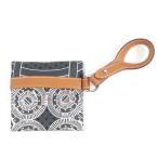 ショッピングHERMES 未使用品☆HERMES エルメス アヴェックソワ AirPods Proケース シルク レザー使い ポーチ 小物入れ グレー系 W刻印 仏製 レディース