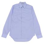 ショッピングdior 極美品▲DIOR ディオール オム 013C502A4771 コットン100％ 比翼仕立て 長袖シャツ カッターシャツ ライトブルー 37 伊製 正規品 メンズ