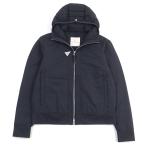 ショッピングmoncler 未使用品○MONCLER モンクレール FABIEN GIUBBOTTO ロゴ入り トリコロール レザージップ フーデッド ダウンジャケット 2 国内正規 メンズ