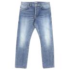 ショッピングdior 【ドンドン見直し】美品▼DIOR ディオール オム 213DS15AY988 アトリエ SLIM17 REGULAR ロゴ刺繍 レザーパッチ付 デニムパンツ 29 正規品