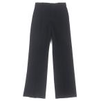 ショッピングLOUIS 極美品▼LOUIS VUITTON ルイヴィトン 22SS スプリットトラウザーズ LV金具付き 裾スリット パンツ スラックス ブラック 40 正規品 メンズ