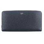 ショッピングセリーヌ 極美品▼CELINE セリーヌ 10B553BEL グレインドカーフスキン レザー ラージジップウォレット ラウンドファスナー 長財布 ダークネイビー