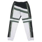 未使用品▼FENDI フェンディ FAB557 FFロゴ 2WAY ジャージ トラックパンツ グリーン ブラック ホワイト S イタリア製 正規品 メンズ