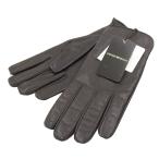  не использовался товар ^EMPORIO ARMANI Emporio Armani Eagle Logo рисунок овечья кожа перчатка перчатки черный L Италия производства стандартный товар мужской 