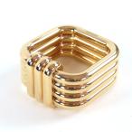 ショッピングHERMES 極美品◇HERMES エルメス Ruban ルバン スクエア スカーフリング スカーフ留め アクセサリー ゴールド 箱付き フランス製 　レディース