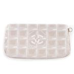 極美品☆CHANEL シャネル ニュートラベルライン ココマーク ロゴZIP ポーチ ベージュ系 箱付き フランス製 レディース