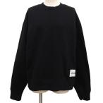  не использовался товар ^JIL SANDER+ Jil Sander плюс 24SS J40GU0102 хлопок 100% Logo этикетка есть длинный рукав тренировочный чёрный M сделано в Италии стандартный товар женский 