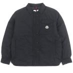 未使用品▼MONCLER モンクレール 22AW PYROLE ロゴワッペン付き ダブルジップアップ ダウンジャケット ブラック 2 国内正規品 メンズ