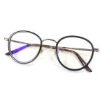 美品▼GUCCI グッチ GG1357OJ チタニウム マーブル ボストン メガネ 眼鏡 アイウェア ブラック ゴールド ブラウン 48□22-140 度入