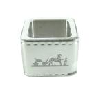  не использовался товар *HERMES Hermes BOLDUCborute.k metal квадратное шарф кольцо серебряный коробка * сумка для хранения имеется Италия производства женский 