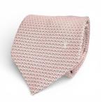  превосходный товар ^LOUIS VUITTON Louis Vuitton M71210 шелк 100%klavatoLV Logo вышивка общий рисунок галстук розовый Италия производства мужской 