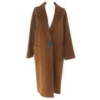 未使用品○TAGLIATORE タリアトーレ CHRISTIE カシミヤ混 チェスターコート ウールロングコート ブラウン 40 イタリア製 レディース