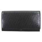 極美品▼FENDI フェンディ 7M0264 レザー マイクロズッカ ロングウォレット 二つ折り 長財布 ブラック 箱付き イタリア製 メンズ