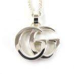 美品△GUCCI グッチ 814914 ダブルG ペンダント ネックレス アクセサリー 925 55cm シルバー 箱付 重量12.3g メンズ レディース オススメ