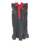 ショッピングフェンディ 【ドンドン見直し】美品★FENDI フェンディ FD9043 2ZM コットン100％ リボン付 プリーツデザイン ノースリーブ ワンピース 38 正規品