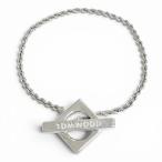  прекрасный товар ^TOM WOOD Tom дерево SQUARE ROPE BRACELET квадратное трос браслет аксессуары 925 серебряный масса 18.25g обычная цена 68700 иен 