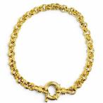  превосходный товар ^TOM WOOD Tom дерево Thick Rolo Bracelet Gold Schic roro браслет 925 общая длина примерно 19cm Gold масса 16.6g женский 