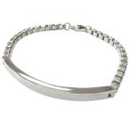  превосходный товар *TIFFANY&amp;Co. Tiffany венецианский ссылка ID браслет SV925 аксессуары серебряный масса 20g мужской женский сумка для хранения есть 