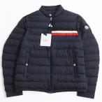 ショッピングmoncler 未使用品●20SS MONCLER モンクレール YERES/イエール ロゴワッペン付 トリコロール ライトダウンジャケット ダークネイビー 4 正規品