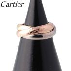 カルティエ トリニティ リング #50 MM クラシック 750 スリーカラー 新品仕上げ済 Cartier【16550】