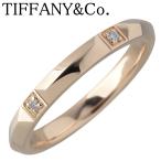 ティファニー ダイヤ リング トゥルー バンド 10.5号 5PD Au750YG 新品仕上げ済 TIFFANY【21580】