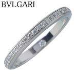 ショッピングブルガリ ブルガリ ダイヤ リング ローマアモール ハーフエタニティ #45 幅2.1mm Au750WG 保証書(2025年) 新品仕上げ済 BVLGARI【24708】