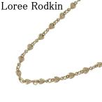 Loree Rodkin Thai колено Heart Cross цепь diamond колье 40cm 18KYG блеск удаление обработка L216-004 type обычная цена 143 десять тысяч иен [25370]