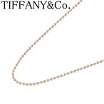  Tiffany мяч цепь колье 41cm 750YG новый товар с отделкой TIFFANY[25408]
