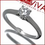 カルティエ 1895 ソリテール ダイヤモンド リング 指輪 Pt950 プラチナ #49 9号 0.36ct H-VVS2-VG